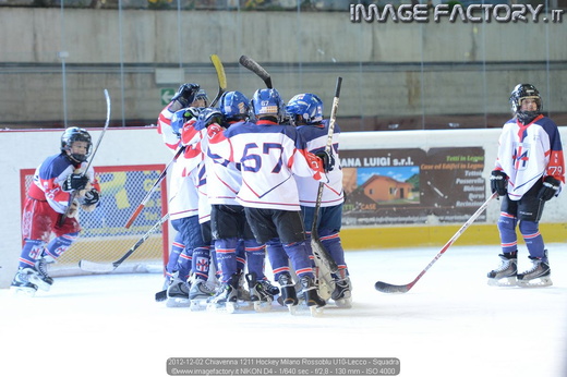 2012-12-02 Chiavenna 1211 Hockey Milano Rossoblu U10-Lecco - Squadra